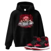 TeeVivo Hoodie Match Air Jordan 1 High OG Satin Bred Blessed – Air Jordan 1 Hoodie, AJ1 Hoodie