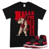 TeeVivo T-Shirt Match Air Jordan 1 High OG Satin Bred Break the rules – Air Jordan 1 Shirt, AJ1 Shirt