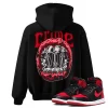 TeeVivo Hoodie Match Air Jordan 1 High OG Satin Bred Crime – Air Jordan 1 Hoodie, AJ1 Hoodie