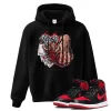 TeeVivo Hoodie Match Air Jordan 1 High OG Satin Bred Gambling – Air Jordan 1 Hoodie, AJ1 Hoodie