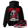 TeeVivo Hoodie Match Air Jordan 1 High OG Satin Bred Outlaw – Air Jordan 1 Hoodie, AJ1 Hoodie