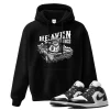TeeVivo Hoodie Match Air Jordan 1 Low Panda Heaven vibes – Air Jordan 1 Hoodie, AJ1 Hoodie