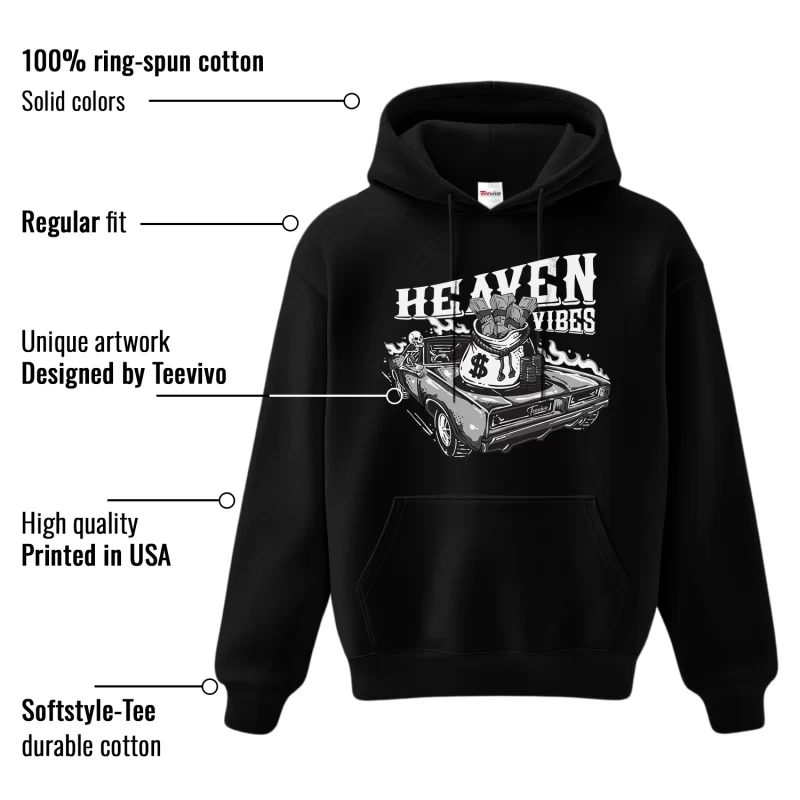 TeeVivo Hoodie Match Air Jordan 1 Low Panda Heaven vibes – Air Jordan 1 Hoodie, AJ1 Hoodie