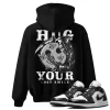 TeeVivo Hoodie Match Air Jordan 1 Low Panda Hug your lost smile – Air Jordan 1 Hoodie, AJ1 Hoodie