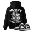 TeeVivo Hoodie Match Air Jordan 1 Low Panda Money change people – Air Jordan 1 Hoodie, AJ1 Hoodie