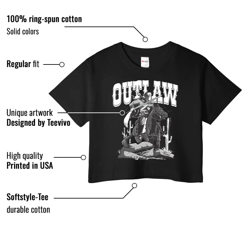 TeeVivo Crop Top Match Air Jordan 1 Low Panda Outlaw – Air Jordan 1 Crop Top, AJ1 Crop Top