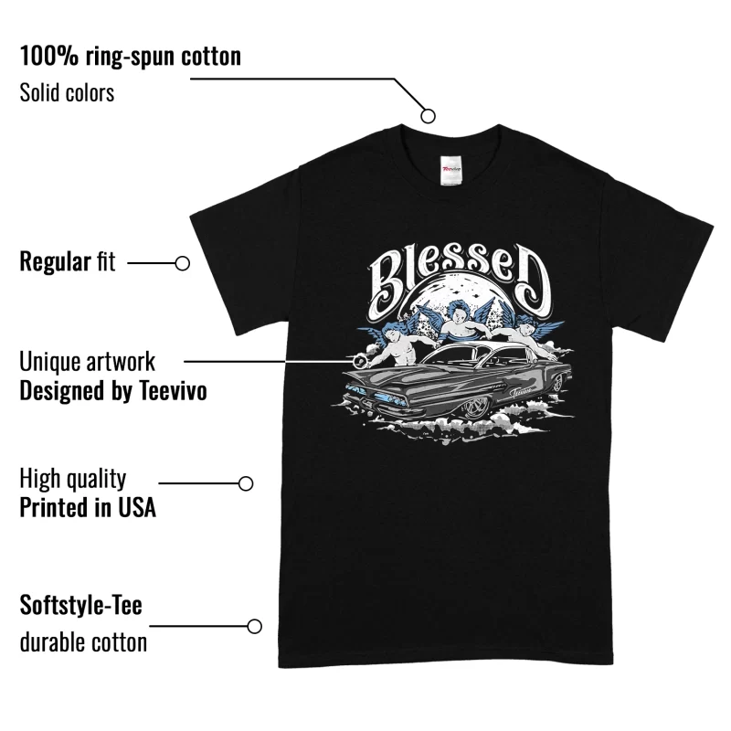 TeeVivo T-Shirt Match Air Jordan 1 Low SE Concord Blessed – Air Jordan 1 Shirt, AJ1 Shirt