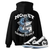 TeeVivo Hoodie Match Air Jordan 1 Low SE Concord Money change people – Air Jordan 1 Hoodie, AJ1 Hoodie