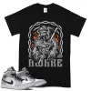 TeeVivo T-Shirt Match Air Jordan 1 Mid Light Smoke Grey Awake – Air Jordan 1 Shirt, AJ1 Shirt