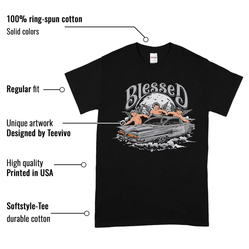 TeeVivo T-Shirt Match Air Jordan 1 Mid Light Smoke Grey Blessed – Air Jordan 1 Shirt, AJ1 Shirt