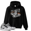 TeeVivo Hoodie Match Air Jordan 1 Mid Light Smoke Grey Heaven vibes – Air Jordan 1 Hoodie, AJ1 Hoodie