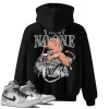 TeeVivo Hoodie Match Air Jordan 1 Mid Light Smoke Grey Trust no one – Air Jordan 1 Hoodie, AJ1 Hoodie
