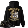 TeeVivo Hoodie Match Air Jordan 1 Retro High Black Metallic Gold Money change people – Air Jordan 1 Hoodie, AJ1 Hoodie