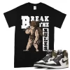 TeeVivo T-Shirt Match Air Jordan 1 Retro High Dark Mocha Break the rules – Air Jordan 1 Shirt, AJ1 Shirt