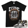 TeeVivo T-Shirt Match Air Jordan 1 Retro High Dark Mocha Crime – Air Jordan 1 Shirt, AJ1 Shirt