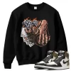 TeeVivo Sweatshirt Match Air Jordan 1 Retro High Dark Mocha Gambling – Air Jordan 1 Sweatshirt, AJ1 Sweatshirt