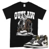 TeeVivo T-Shirt Match Air Jordan 1 Retro High Dark Mocha Outlaw – Air Jordan 1 Shirt, AJ1 Shirt