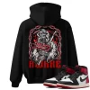 TeeVivo Hoodie Match Air Jordan 1 Retro High OG Black Toe Reimagined Awake – Air Jordan 1 Hoodie, AJ1 Hoodie