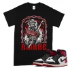 TeeVivo T-Shirt Match Air Jordan 1 Retro High OG Black Toe Reimagined Awake – Air Jordan 1 Shirt, AJ1 Shirt