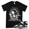 TeeVivo T-Shirt Match Air Jordan 1 Retro High OG Black White God Daaamn – Air Jordan 1 Shirt, AJ1 Shirt