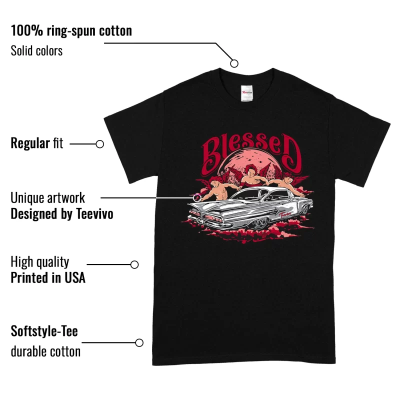TeeVivo T-Shirt Match Air Jordan 1 Retro High OG Chicago Lost and Found Blessed – Air Jordan 1 Shirt, AJ1 Shirt