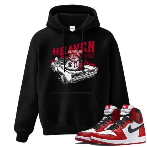 TeeVivo Hoodie Match Air Jordan 1 Retro High OG Chicago Lost and Found Heaven vibes – Air Jordan 1 Hoodie, AJ1 Hoodie