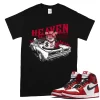 TeeVivo T-Shirt Match Air Jordan 1 Retro High OG Chicago Lost and Found Heaven vibes – Air Jordan 1 Shirt, AJ1 Shirt