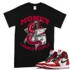 TeeVivo T-Shirt Match Air Jordan 1 Retro High OG Chicago Lost and Found Money change people – Air Jordan 1 Shirt, AJ1 Shirt