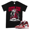 TeeVivo T-Shirt Match Air Jordan 1 Retro High OG Chicago Lost and Found Outlaw – Air Jordan 1 Shirt, AJ1 Shirt
