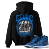 TeeVivo Hoodie Match Air Jordan 1 Retro High OG Dark Marina Blue Crime – Air Jordan 1 Hoodie, AJ1 Hoodie