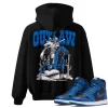 TeeVivo Hoodie Match Air Jordan 1 Retro High OG Dark Marina Blue Outlaw – Air Jordan 1 Hoodie, AJ1 Hoodie