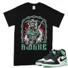 TeeVivo T-Shirt Match Air Jordan 1 Retro High OG Green Glow Awake – Air Jordan 1 Shirt, AJ1 Shirt