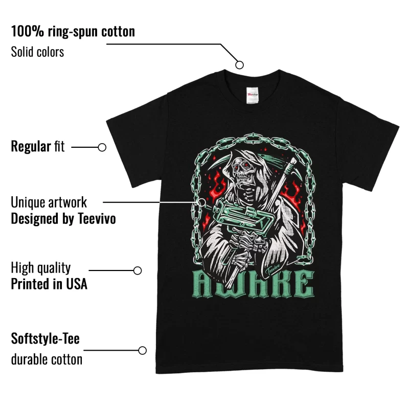 TeeVivo T-Shirt Match Air Jordan 1 Retro High OG Green Glow Awake – Air Jordan 1 Shirt, AJ1 Shirt