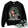 TeeVivo Sweatshirt Match Air Jordan 1 Retro High OG Green Glow God Daaamn – Air Jordan 1 Sweatshirt, AJ1 Sweatshirt