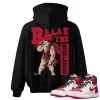 TeeVivo Hoodie Match Air Jordan 1 Retro High OG Heritage Break the rules – Air Jordan 1 Hoodie, AJ1 Hoodie