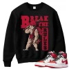 TeeVivo Sweatshirt Match Air Jordan 1 Retro High OG Heritage Break the rules – Air Jordan 1 Sweatshirt, AJ1 Sweatshirt