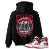TeeVivo Hoodie Match Air Jordan 1 Retro High OG Heritage Crime – Air Jordan 1 Hoodie, AJ1 Hoodie
