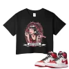 TeeVivo Crop Top Match Air Jordan 1 Retro High OG Heritage God Daaamn – Air Jordan 1 Crop Top, AJ1 Crop Top