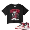 TeeVivo Crop Top Match Air Jordan 1 Retro High OG Heritage Outlaw – Air Jordan 1 Crop Top, AJ1 Crop Top