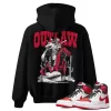 TeeVivo Hoodie Match Air Jordan 1 Retro High OG Heritage Outlaw – Air Jordan 1 Hoodie, AJ1 Hoodie