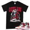 TeeVivo T-Shirt Match Air Jordan 1 Retro High OG Heritage Outlaw – Air Jordan 1 Shirt, AJ1 Shirt