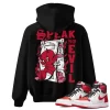 TeeVivo Hoodie Match Air Jordan 1 Retro High OG Heritage Speak no evil – Air Jordan 1 Hoodie, AJ1 Hoodie