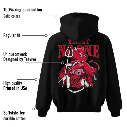 TeeVivo Hoodie Match Air Jordan 1 Retro High OG Heritage Trust no one – Air Jordan 1 Hoodie, AJ1 Hoodie