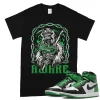 TeeVivo T-Shirt Match Air Jordan 1 Retro High OG Lucky Green Awake – Air Jordan 1 Shirt, AJ1 Shirt