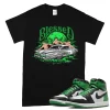 TeeVivo T-Shirt Match Air Jordan 1 Retro High OG Lucky Green Blessed – Air Jordan 1 Shirt, AJ1 Shirt