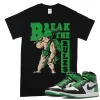 TeeVivo T-Shirt Match Air Jordan 1 Retro High OG Lucky Green Break the rules – Air Jordan 1 Shirt, AJ1 Shirt