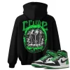 TeeVivo Hoodie Match Air Jordan 1 Retro High OG Lucky Green Crime – Air Jordan 1 Hoodie, AJ1 Hoodie