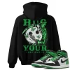 TeeVivo Hoodie Match Air Jordan 1 Retro High OG Lucky Green Hug your lost smile – Air Jordan 1 Hoodie, AJ1 Hoodie