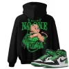 TeeVivo Hoodie Match Air Jordan 1 Retro High OG Lucky Green Trust no one – Air Jordan 1 Hoodie, AJ1 Hoodie