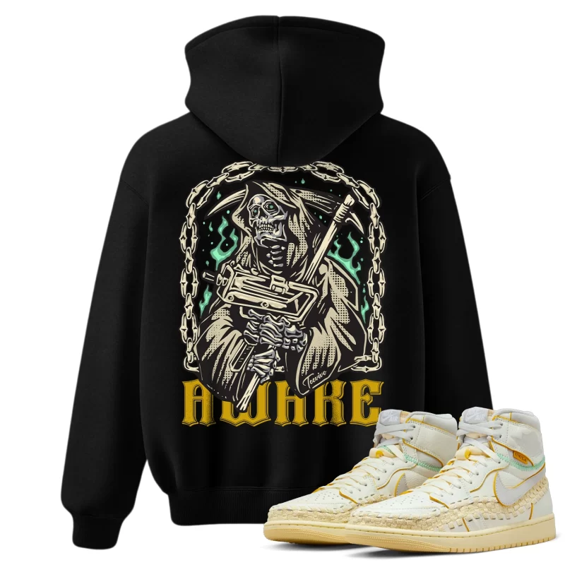 TeeVivo Hoodie Match Air Jordan 1 Retro High OG SP Union LA Bephies Beauty Supply Summer of 96 Awake – Air Jordan 1 Hoodie, AJ1 Hoodie